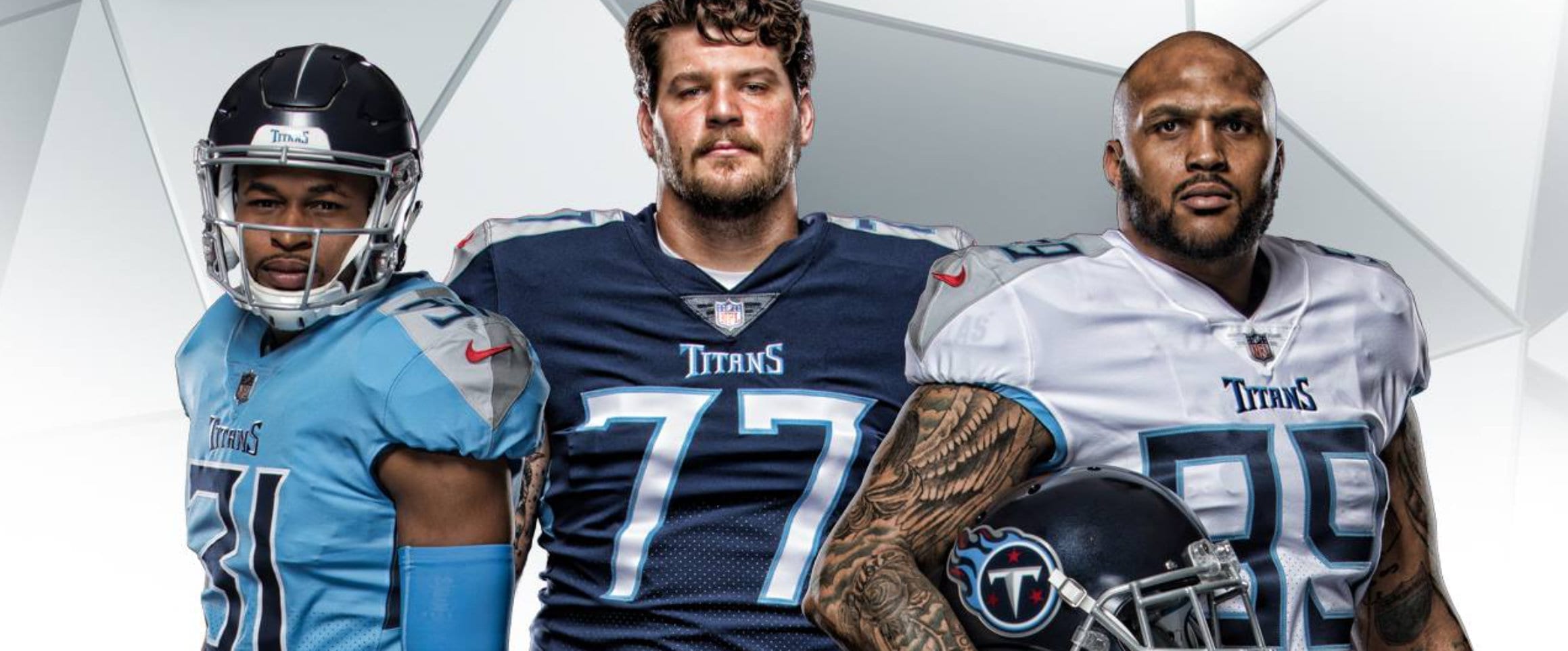 Titans unveil new uniforms ahead of 2018 season